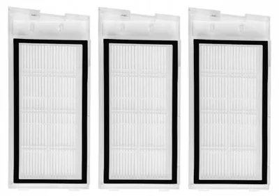 Imagen del producto de Filtros de repuesto HEPA para Xiaomi Roidmi EVE Plus - 3 unidades - Filtros antipolvo - Para aspiradoras robot