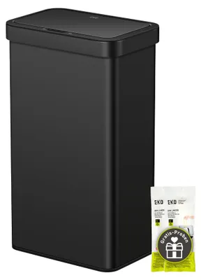 Productafbeelding van EKO 80 liter afvalbak met sensor, grote prullenbak met automatische dekselopening