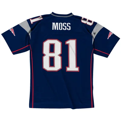 Produktbild von Mitchell & Ness NFL Jersey Legacy- New England Patriots Randy Moss#81 navy XL