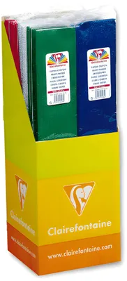 Produktbild von Clairefontaine Metallkrepppapier 250x50 sortiert