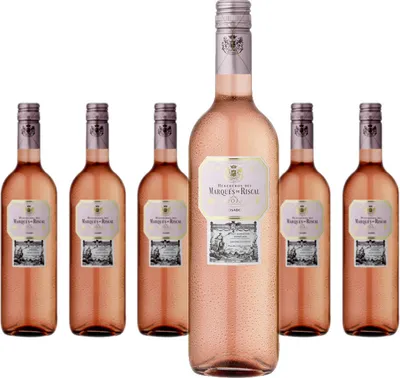 Produktbild von 6 x Marqués  de Riscal Rosado Rioja D.O. – 2020