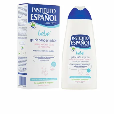 Zdjęcie produktu dla Instituto Español Żel do kąpieli bez mydła dla noworodków skóra wrażliwa bez alergenów 500ml
