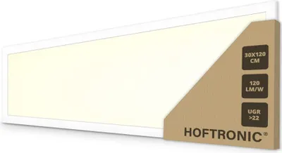 Produktbild von hoftronic LED-Panel 120x30 cm 36W 3000K 4320 lm UGR22 flimmerfrei Philips-Treiber