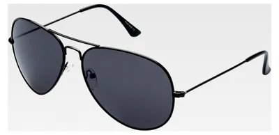 Produktbild von Pilotenbrille Sonnenbrille Dunkelgrau verspiegelt XXL Größe