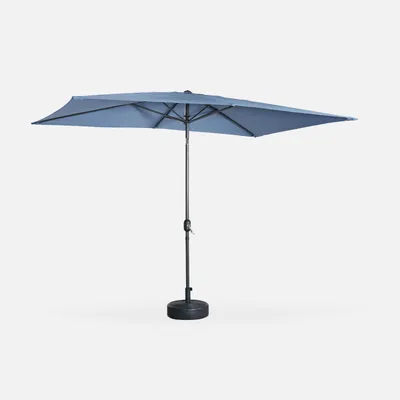 Immagine prodotto di Ombrellone rettangolare, 2x3m, Blu grigio