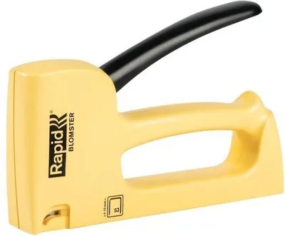 Immagine prodotto di Graffatrice manuale Rapid R53, graffette n. 53 4-10 mm, 90% plastica riciclata, Blomster giallo