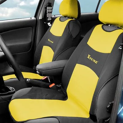 Obrázek produktu pro Compass 31634 - Potah sedadla TRIKO přední 2ks žlutý