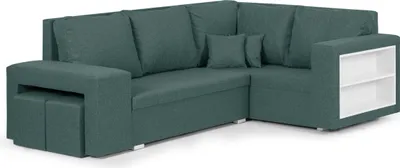 Produktbild von MILO3 Ecksofa mit Schlaffunktion - Türkis