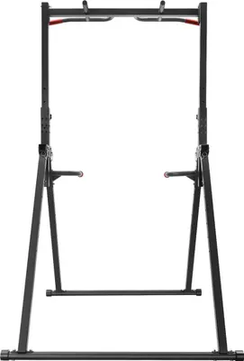 Produktbild von Verstellbare Klimmzug- und Dip-Station – Homegym Trainingsbalken – Höhenverstellbar – Für Zuhause – Belastbar bis 200 kg