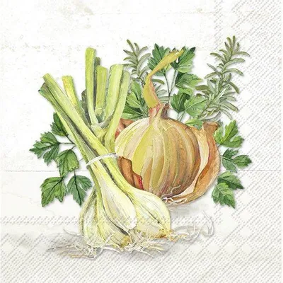 Produktbild von Servietten 33x33 cm - ONIONS