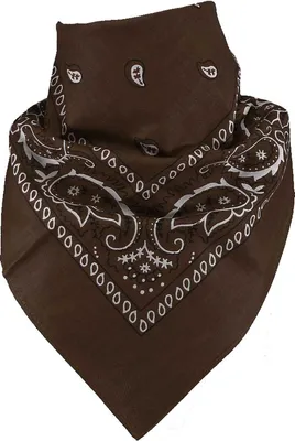 Produktbild von Bandana 100% Baumwolle 54x54 cm – Halstuch, Kopftuch, hitze- und schweißresistent