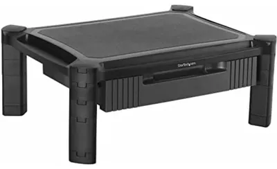 Image de Elzusha - Support d'écran ergonomique avec tiroir