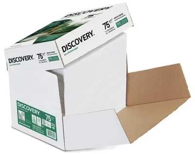 Image de DISCOVERY 834270A75S Papier à copier Discovery - A4, sans bois, 75 g/qm, blanc, 2500 feuilles