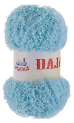 Produktbild von 50g Kuschelgarn Daja Kuschelwolle Chenille-Strickgarn Farbauswahl, Farbe:hellblau