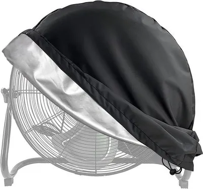 Zdjęcie produktu dla Osłona wentylatora - obudowa ochronna dla wentylatora - 61 x 19 x 61 cm - materiał Oxford 420D - wodoodporna i odporna na promieniowanie UV - pyłoszczelna - z sznurkiem ściągającym