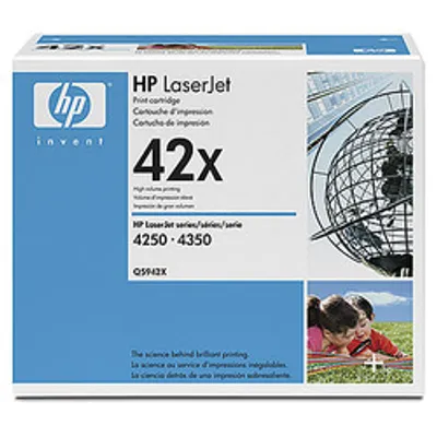 Image de Toner HEWLETT PACKARD Q5942XD LJ4250 CARTOUCHES (2) NOIRES HC