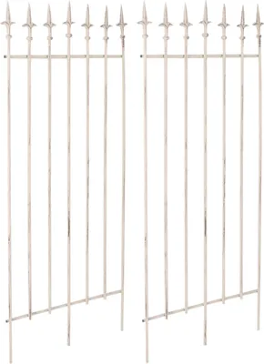 Produktbild von 2er Set Rankgitter HLO-CP9  antik-creme