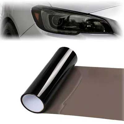 Immagine prodotto di Pellicola per fari, 120x30 cm, nera, per auto, autoadesiva, per luci fendinebbia e luci posteriori