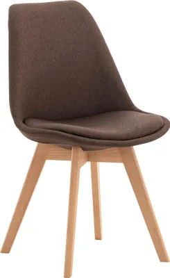Produktbild von CLP Esszimmerstuhl Linares Mit Buchenholzgestell braun Material Stoff
