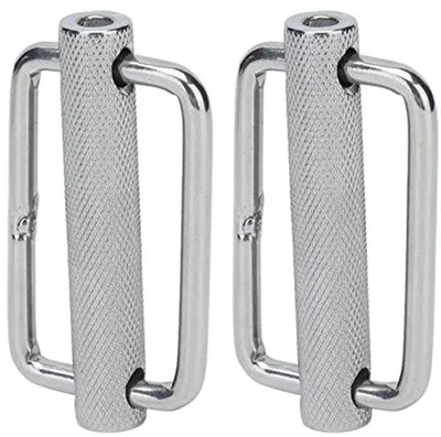Produktbild von 2-teiliges RVS-Schlauchbügel-Set mit Knurrling