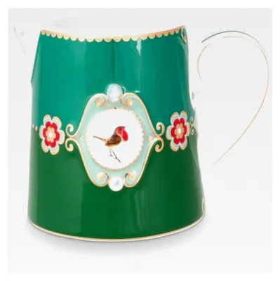 Produktbild von Medallion Krug Love Birds grün 270 ml
