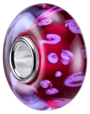 Produktbild von MATERIA by Matthias Wagner Glas Bead Anhänger pink Glasperle Charm für Armband 1635