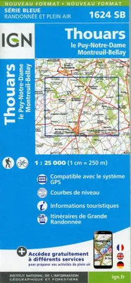 Immagine prodotto di Thouars. Le Puy-Notre-Dame. Montreuil-Bellay