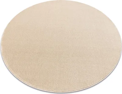 Produktbild von Teppich rund SEDUCTION creme 34 weich, langlebig, Schlafzimmer, Hotel beige rund 200 cm