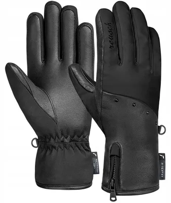 Image de Gants de ski Reusch Paige R-TEX XT pour femmes, couleur noire, taille 6
