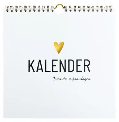 Productafbeelding van Verjaardagskalender - Overzicht van verjaardagen