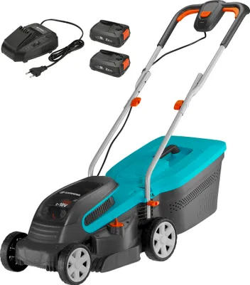 Produktbild von GARDENA Akku-Rasenmäher PowerMax 32/36V P4A Ready-To-Use Set 14621-20