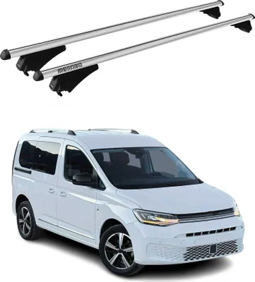 Obrázok produktu pre Tiger priečne strešné nosiče pre VW Caddy 2021–2025, šedé