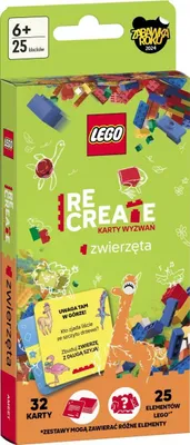 Zdjęcie produktu dla Lego Recreate Karty wyzwań Zwierzęta