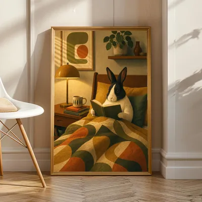 Holländerkaninchen, Kaninchenposter, Produktansicht 1