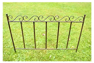 Produktbild von Metallzaun für Beete, 53 cm hoch