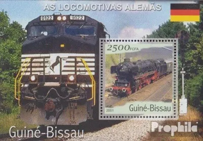 Produktbild von Briefmarken Guinea-Bissau 2001 Mi Block358 postfrisch Transport- und Verkehrsmittel