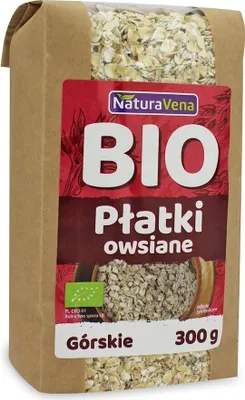 Produktbild von -BERGHAFERFLOCKEN 300 g – NATURAVENA