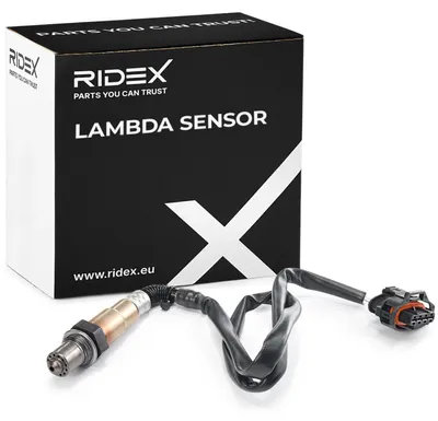 Produktbild von RIDEX 3922L0008 Beheizt Lambdasonde für OPEL Corsa D Schrägheck (S07) 500mm