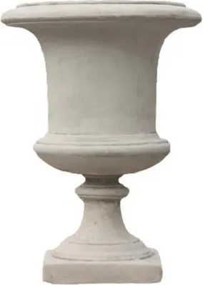 Produktbild von Schöne Amphore aus Steinguss perfekt für den Garten die Terrasse oder den Vorgarten ist Frostfest Witterungsbeständig und Neu 65cm H, JA-068
