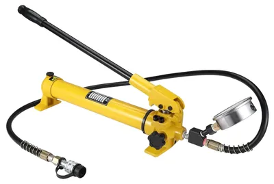 Immagine prodotto di Pompa idraulica manuale, portatile, capacità 900 cc, gialla