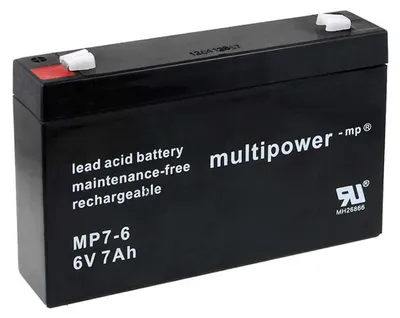 Image de Powery batterie au plomb (multipower) MP7-6