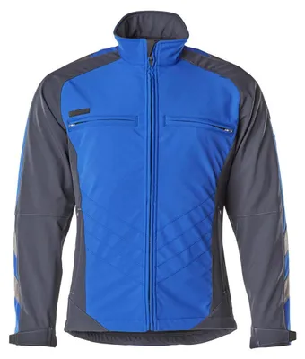 Produktbild von Mascot MASCOT Softshell-Jacke UNIQUE Dresden 12002-149 Gr. S kornblau/schwarzblau