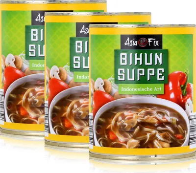 Produktbild von Buss Bihunsuppe 800g Indonesische Art - Fertiggericht (3er Pack)