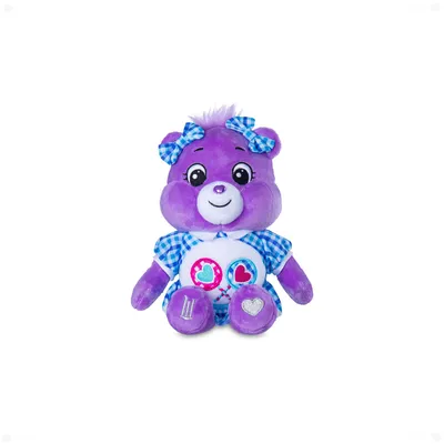 Immagine prodotto di Basic Fun Care Bears x Wicked, peluche da 22 cm – Share Bear nei panni di Dorothy – Edizione limitata