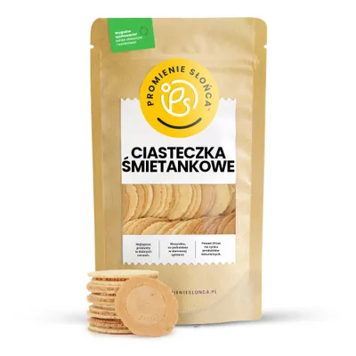 Zdjęcie produktu dla Ciasteczka Śmietankowe 250 g