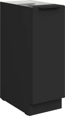 Produktbild von LUNARA Auszugsschrank – Breite 30 cm, schwarz