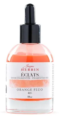Produktbild von Tinte pigm. eclats 50ml neonorange
