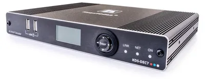 Produktbild von Kramer KDS-DEC7 AVoIP Decoder für 4K60 4:2:0 HDMI, HDR10 über Gigabit-Ethernet