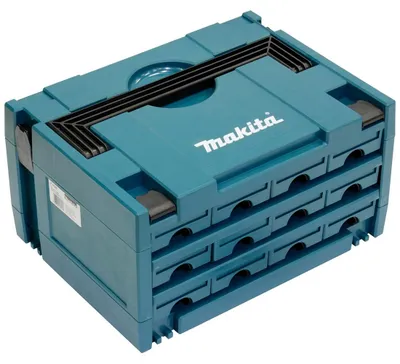 Imagen del producto de Maletín con 12 compartimentos MAKITA MAKPAC P-84327
