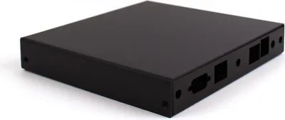 Produktbild von Gehäuse schwarz für ALIX.2/6, APU2D0, 2x LAN, 1x USB, 3x WLAN